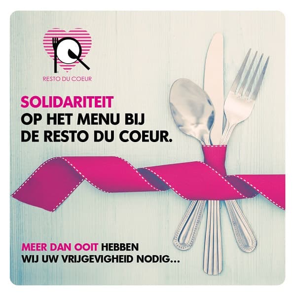 Solidariteit op het menu bij Resto du Cœur