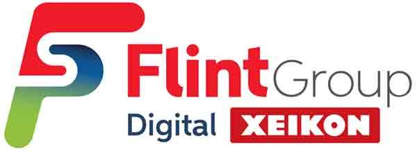 Flint group digital xeikon logo